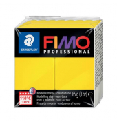 Fimo Professional 8004-100 Modelliermasse 85g echt-gelb