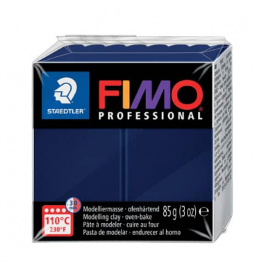 Fimo Professional 8004-34 Modelliermasse 85g marineblau