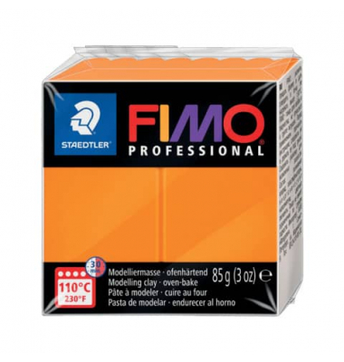 Fimo Professional 8004-4 Modelliermasse 85g orange
