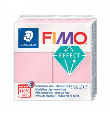 Fimo Effect 8020-206 Modelliermasse 57g rosenquarz