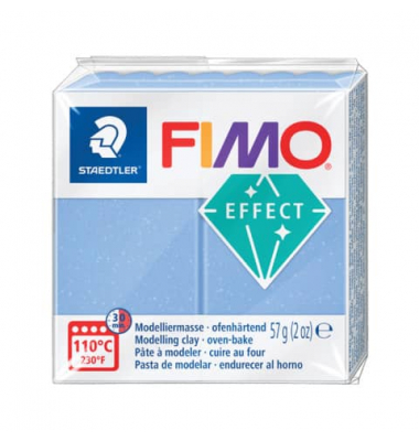 Fimo Effect 8020-386 Modelliermasse 57g blauachat