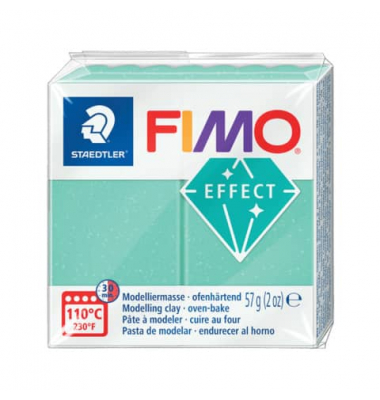 Fimo Effect 8020-506 Modelliermasse 57g jade