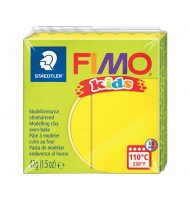 Fimo Kids 8030-1 Modelliermasse 42g gelb