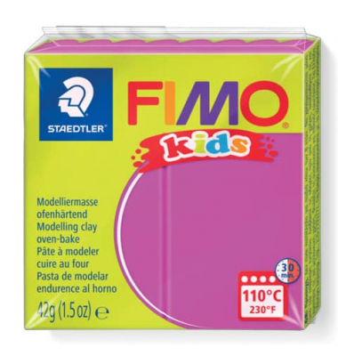 Fimo Kids 8030-220 Modelliermasse 42g pink
