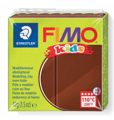 Fimo Kids 8030-7 Modelliermasse 42g braun