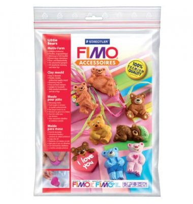 STAEDTLER 874203 Gießform Fimo Kleine Bären