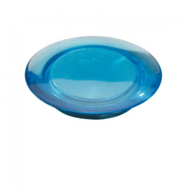 Haftmagnete 95440-01919 rund 40x10mm (ØxH) transparent blau 300g Haftkraft 4 Stück