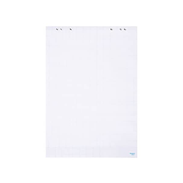 5 Stück Dahle Flipchartblock 95037-20978, 68x99cm, kariert / blanko, 80 g/m² 4007885450377 Dahle