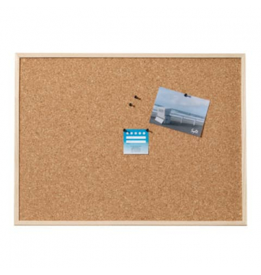 Korktafel 90027-21222, Holzrahmen
