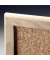 Korktafel 90027-21222, Holzrahmen