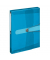 Heftbox easy orga 11206141, A4 transparent blau, 4cm Füllhöhe, Polypropylen