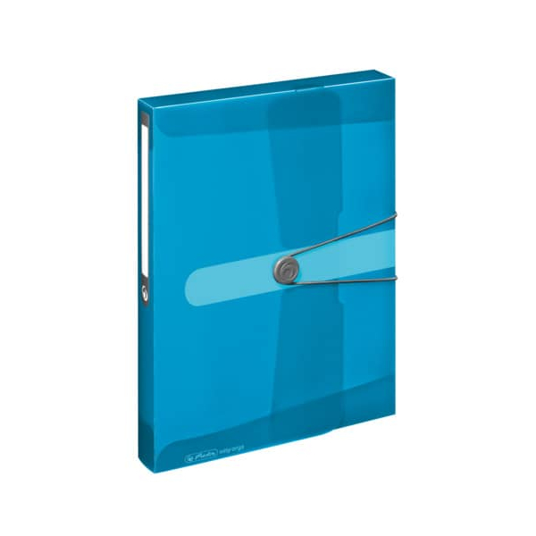 4008110433059 - Heftbox easy orga 11206141 A4 transparent blau 4cm Füllhöhe Polypropylen (PP) 4008110433059 Herlitz
