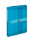 Heftbox easy orga 11206141, A4 transparent blau, 4cm Füllhöhe, Polypropylen