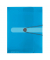 Heftbox easy orga 11206141, A4 transparent blau, 4cm Füllhöhe, Polypropylen