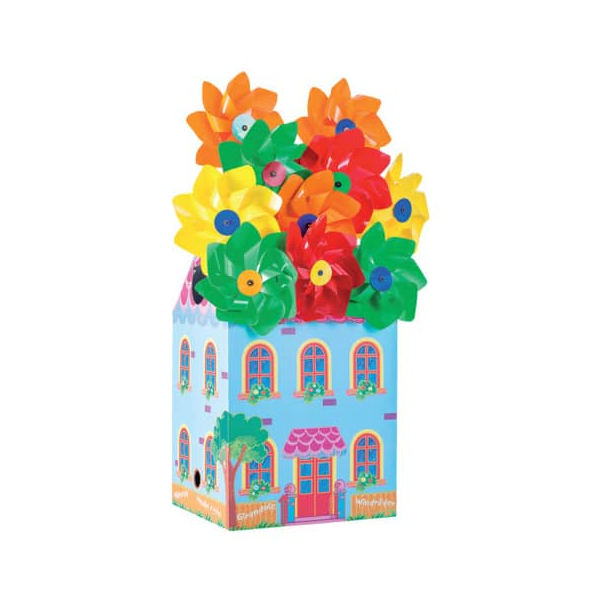 48 Stück TIB 83251 43cm Spielzeug Windmühle sort.