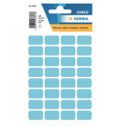 Etiketten Vario 3643, blau, 12x19mm, rechteckig