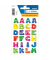 4194 Etiketten Buchst.A-Z bunt