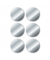 15075 D32mm Schmucketikette  silber