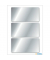 15079 34x67mm Schmucketikette  silber