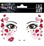 15309 Sticker Face Art Love