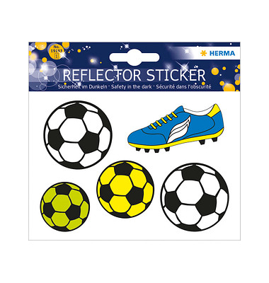19193 Sticker Reflektor Fußball