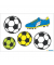 19193 Sticker Reflektor Fußball