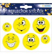 19197 Sticker Reflektor Happy Face