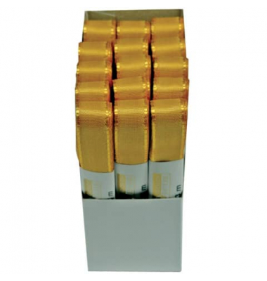 Taftband 1445015151503, ohne, 15mm x 3m, gold