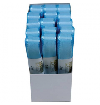 Taftband 1445015311503, 15mm x 3m, blau