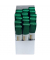 Taftband 1445015591503, ohne, 15mm x 3m, dunkelgr&uuml;n