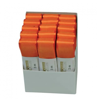 Taftband 1445025401503, 25mm x 3m, orange