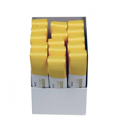 Taftband 1445025101503, 25mm x 3m, gelb