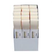 Taftband 14450250211503, 25mm x 3m, creme