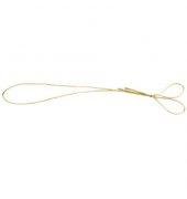 LOY 562701150030 L30cm Fertigschleifen elastisch gold