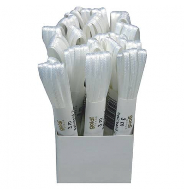 Geschenkband 197203012003, ohne, 3mm x 3m, wei&szlig;