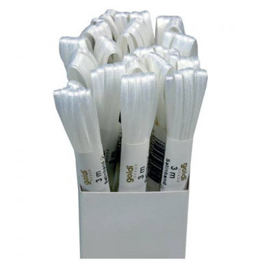 Doppelsatinband 19720030212003, 3mm x 3m, creme