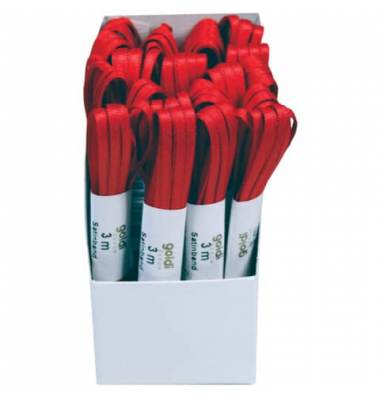 Doppelsatinband 197203202003, 3mm x 3m, rot