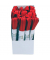 Doppelsatinband 197203202003, 3mm x 3m, rot