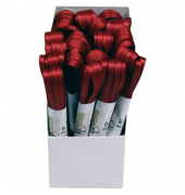 Geschenkband 197203262003, ohne, 3mm x 3m, dunkelrot