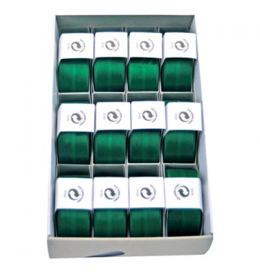 Geschenkband Susifix 3972025591203, ohne, 25mm x 3m, dunkelgr&uuml;n