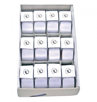 Geschenkband Susifix 3972025011203, ohne, 25mm x 3m, wei&szlig;
