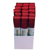 Taftband 1445015261503, ohne, 15mm x 3m, weinrot
