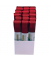 Taftband 1445015261503, ohne, 15mm x 3m, weinrot