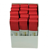 Taftband 1445025261503, 25mm x 3m, weinrot