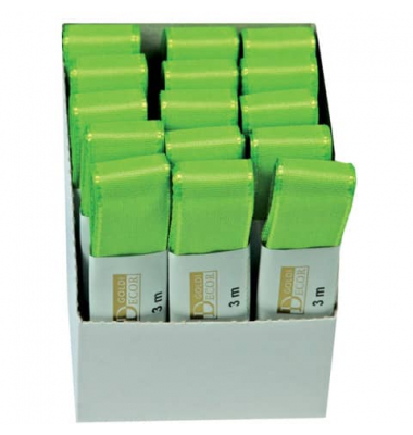 Taftband 14450255511503, 25mm x 3m, apfelgrün