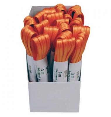 Doppelsatinband 197203402003, 3mm x 3m, orange