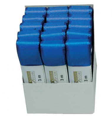 Taftband 1445025341503, ohne, 25mm x 3m, kornblau
