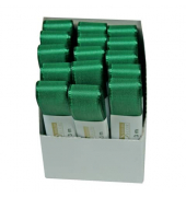 Taftband 1445025591503, ohne, 25mm x 3m, dunkelgr&uuml;n