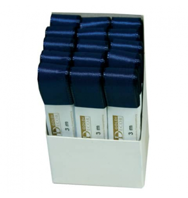 Taftband 14450253911503, 25mm x 3m, marine