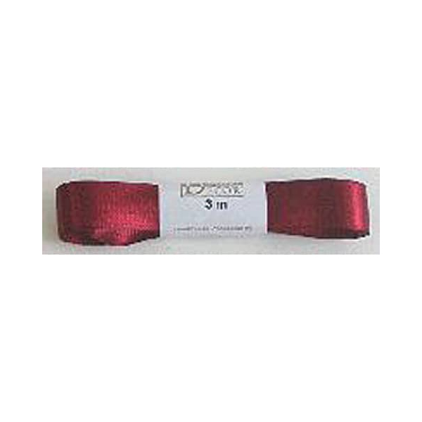 15 Stück GOLDINA Doppelsatinband 1172015261503, Satin, 15mm x 3m, weinrot 4008953230426 GOLDINA 3 Meter